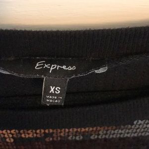 Express Sweaters - Sequined express sweater xs Express Sweaters - Sequined express sweater xs